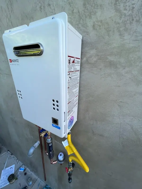 Tankless water heater installation for Palm City homes